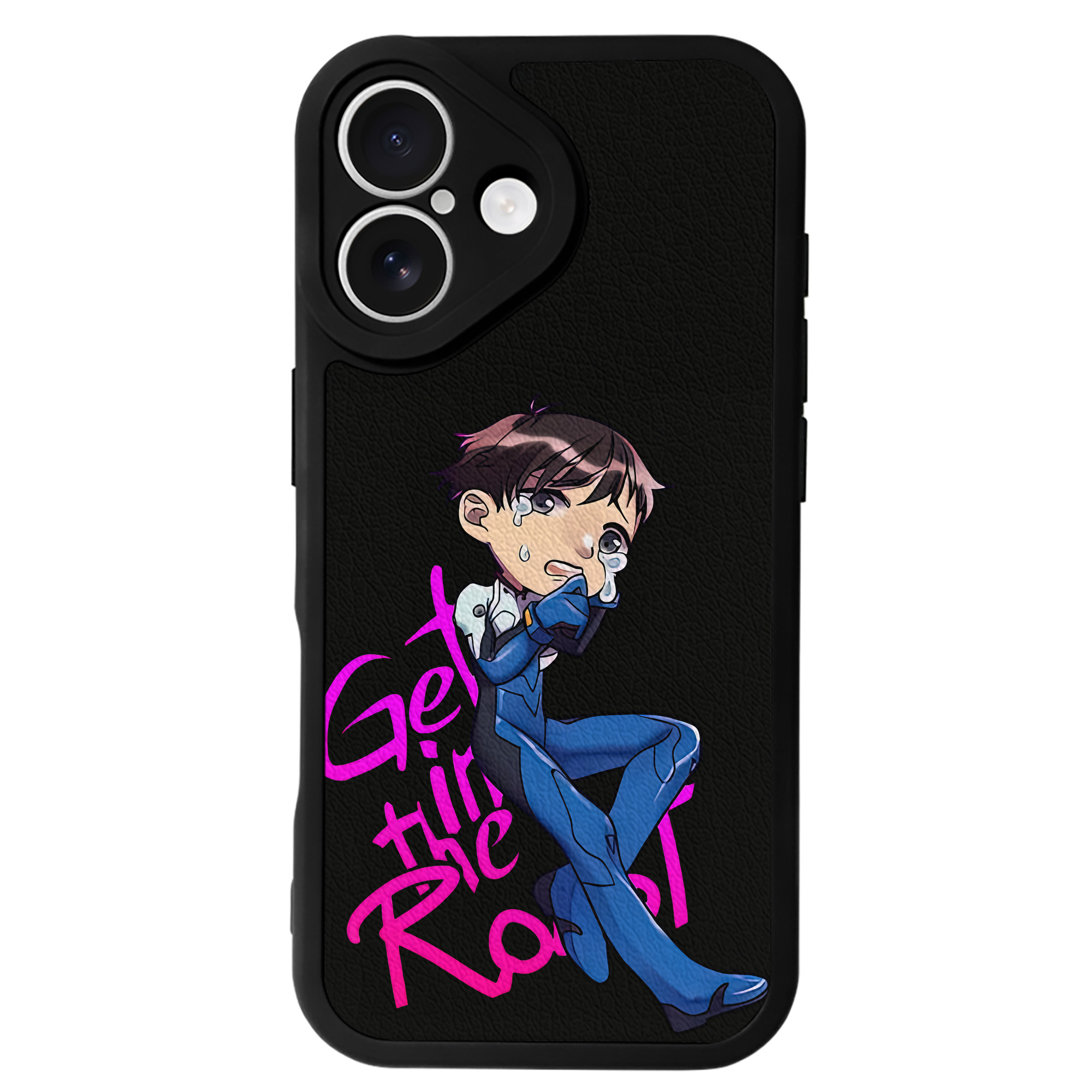 （画像用） EVA 新世紀エヴァンゲリオン 【iPhone 16シリーズ対応】シリコンスマホケース（レザー調） 材質：シリコン